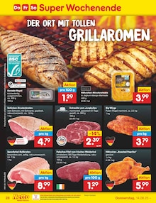 Schweinefleisch im aktuellen Netto Marken-Discount Prospekt (Krefeld) Schweinefleisch im Netto Marken-Discount Prospekt "Aktuelle Angebote" mit 61 Seiten (Krefeld)