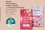Pflege-Badesalz von tetesept im aktuellen V-Markt Prospekt für 0,79 €
