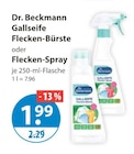Gallseife Flecken-Bürste von Dr. Beckmann im aktuellen V-Markt Prospekt für 1,99 €