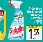 Sidolin oder Der General Reiniger von Sidolin im aktuellen EDEKA Prospekt für 1,59 €