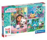 3 puzzles gabby - CLEMENTONI en promo chez Stokomani Alençon à 4,99 €