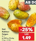 Ital. Kaktus-feigen für 1,49 € bei Kaufland im Angebot Ital. Kaktus-feigen im aktuellen Kaufland Prospekt