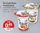 Fruchtjoghurt im V-Markt Prospekt Fruchtjoghurt von Der Große Bauer im aktuellen V-Markt Prospekt für 0,49 €