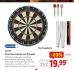 Aktuelles Sisal-Dartscheibe mit Zubehör Angebot bei Lidl in Duisburg ab 19,99 €