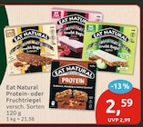 Protein- oder Fruchtriegel von Eat Natural im aktuellen budni Prospekt für 2,59 €