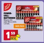 Aktuelles Power-Cell-Batterien Mignon AA Angebot bei E center in Ulm ab 1,59 €