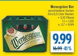 Bier im Angebot bei diska in Oschatz Bier Angebote von Wernesgrüner bei diska Oschatz für 9,99 €