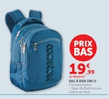 Sac à dos uni - U en promo à 19,99 € chez Super U Sac à dos uni - U dans le catalogue Super U