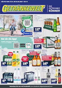 Wodka im Getränkewelt Prospekt "DIE GETRÄNKEKÖNNER" mit 4 Seiten (Düsseldorf)