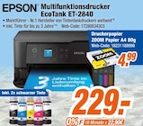 Multifunktionsdrucker EcoTank ET-2840 Angebote von Epson bei expert Köln für 229,00 €