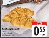 Nuss-Nougat Croissant im Angebot bei EDEKA in Fürth Nuss-Nougat Croissant Angebote bei EDEKA Fürth für 0,55 €