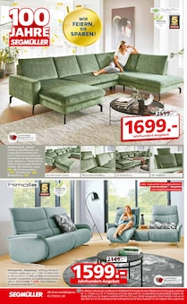 Sofa Angebot im Segmüller Prospekt, gültig von 07.06.2025 bis 28.06.2025 Sofa Angebot im aktuellen Segmüller Prospekt auf Seite 4