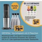 CRYSTAL Vorteilspack mit 3 Flaschen im Angebot bei V-Markt in Augsburg CRYSTAL Vorteilspack mit 3 Flaschen Angebote von SodaStream bei V-Markt Augsburg für 3,99 €