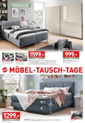 Boxspringbett im Möbel Wallach Prospekt in Hannover Aktueller Möbel Wallach Prospekt mit Boxspringbett, "MÖBEL-TAUSCH-TAGE", Seite 10