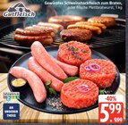 Gewürztes Schweinehackfleisch zum Braten, Angebote von Gutfleisch bei E center Elmshorn für 5,99 €
