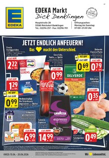 Aktueller EDEKA Prospekt für Waldbröl und Ungebung, Seiten zum blättern EDEKA Prospekt Aktuelle Angebote mit Seiten in Waldbröl und Umgebung