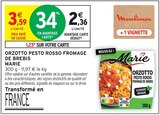Orzotto pesto rosso fromage de brebis - Marie dans le catalogue Intermarché Hyper