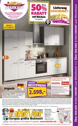 Kühlschrank Angebot im aktuellen Möbel Inhofer Prospekt auf Seite 8