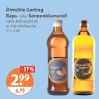 Rapsöl von Ölmühle Garting im aktuellen V-Markt Prospekt für 2,99 €