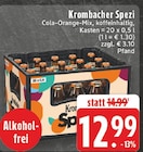 Spezi Angebote von Krombacher bei E center Oberhausen für 12,99 €