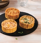 Coeur de quiche lorraine ou coeur tarte courgette tomate chèvre ou coeur de quiche chorizo - Super U à Quimper Coeur de quiche lorraine ou coeur tarte courgette tomate chèvre ou coeur de quiche chorizo en promo chez Super U Quimper à 3,49 €