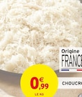 Choucroute en promo chez Intermarché Nancy à 0,99 €