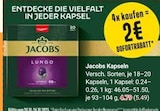 Kapseln Angebote von Jacobs bei GLOBUS Altenburg für 4,79 €