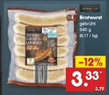 Aktuelle Bratwurst Angebote bei Netto Marken-Discount in Gelsenkirchen Aktuelles Bratwurst Angebot bei Netto Marken-Discount in Gelsenkirchen ab 3,33 €