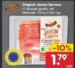 Original Jamón Serrano von Las Cuarenta im aktuellen Netto Marken-Discount Prospekt