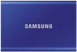 expert Salzgitter - Externe SSD-Festplatte Portable SSD T7 Blau 1TB Angebot im Prospekt Externe SSD-Festplatte Portable SSD T7 Blau 1TB bei expert im Salzgitter Prospekt für 89,00 €