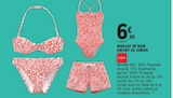Maillot de bain enfant fille - TISSAIA dans le catalogue E.Leclerc