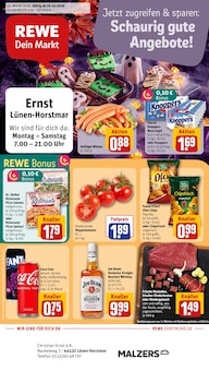 REWE Prospekt Dein Markt mit 32 Seiten