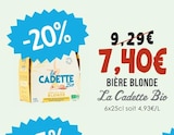 Bière Blonde - La Cadette Bio à 7,40 € dans le catalogue Naturalia