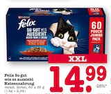So gut wie es aussieht Katzennahrung Angebote von Purina Felix bei E center Baden-Baden für 14,99 €