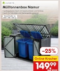 Mülltonnenbox Namur von JUSKYS für 149,99 € bei Netto Marken-Discount im Angebot Mülltonnenbox Namur von JUSKYS im aktuellen Netto Marken-Discount Prospekt