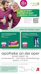 mea - meine apotheke Prospekt für Berlin mit 4 Seiten mea - meine apotheke Prospekt für Berlin: "Unsere April-Angebote", 4 Seiten, 01.04.2026 - 30.04.2026