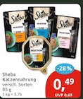 Katzennahrung Angebote von Sheba bei budni Buxtehude für 0,49 €