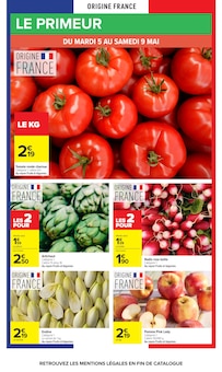 Promotion Endive dans le prospectus Carrefour, valable du 05/05/2026 au 18/05/2026 Promo Endive dans le catalogue Carrefour du moment à la page 23