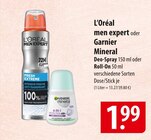 L'Oréal men expert oder Garnier Mineral im Angebot bei famila Nordost in Kiel L'Oréal men expert oder Garnier Mineral Angebote bei famila Nordost Kiel für 1,99 €