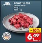 Aktuelle Rindfleisch Angebote bei Netto Marken-Discount in Fürth Aktuelles Gulasch vom Rind Angebot bei Netto Marken-Discount in Fürth ab 6,49 €