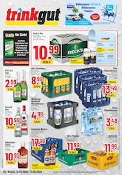 Becks im Trinkgut Prospekt in Celle Aktueller Trinkgut Prospekt mit Becks, "Aktuelle Angebote", Seite 1