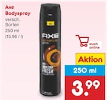 Bodyspray im Angebot bei Netto Marken-Discount in Oldenburg Bodyspray Angebote von Axe bei Netto Marken-Discount Oldenburg für 3,99 €