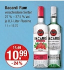 Rum im Angebot bei V-Markt in Kaufbeuren Rum Angebote von Bacardi bei V-Markt Kaufbeuren für 10,99 €