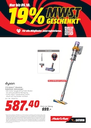 MediaMarkt Saturn Staubsauger im Prospekt 