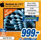 MacBook Air (13") im Angebot bei expert in Homburg MacBook Air (13") Angebote von Apple bei expert Homburg für 999,00 €