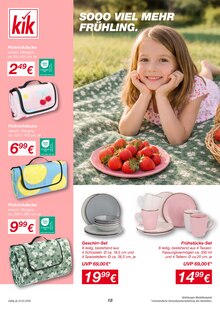 Picknickdecke im aktuellen KiK Prospekt (Karlsruhe) Picknickdecke im KiK Prospekt "MEHR ALS DU DENKST!" mit 20 Seiten (Karlsruhe)