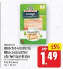 Hähnchen-Grillbraten, Hähnchenbrustfilet oder Geflügel-Braten von Wiesenhof für 1,49 € bei E center im Angebot Hähnchen-Grillbraten, Hähnchenbrustfilet oder Geflügel-Braten von Wiesenhof im aktuellen E center Prospekt