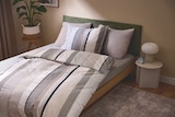 Parure de lit percale - Novitesse - Aldi à Caluire-et-Cuire Parure de lit percale - Novitesse en promo chez Aldi Caluire-et-Cuire à 24,99 €