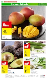Prix et réduction Avocat dans le prospectus Carrefour Market en cours Offre Avocat dans le catalogue Carrefour Market du moment à la page 30