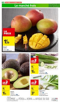 Promo Avocat dans le catalogue Carrefour Market du moment à la page 30